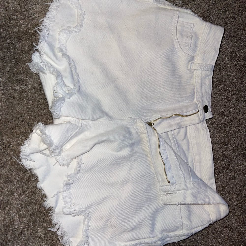 White shorts